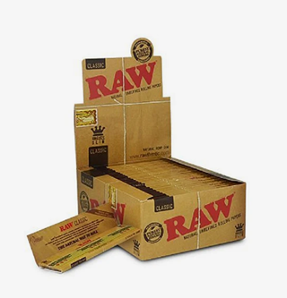 Classic King Size Slim Rolling Papers Raw