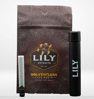 Spark Plug Hash Infused Preroll Lily Extracts