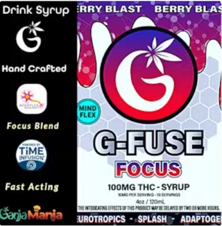 100Mg Focus Berry Blast Syrup G-Fuse