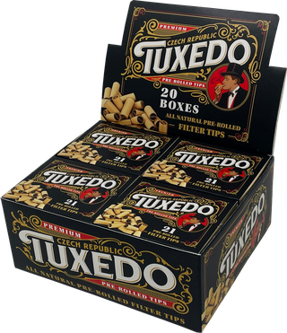 Rolled Tips | Pk Of 21 Tuxedo