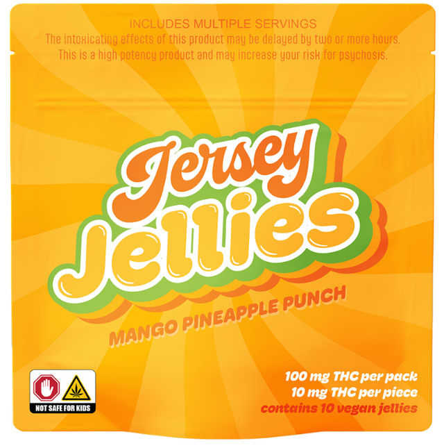 Mango Pineapple Punch Gummy Jersey Jellies