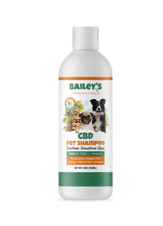 300Mg CBD Pet Shampoo - 16Oz Bottle Baileys