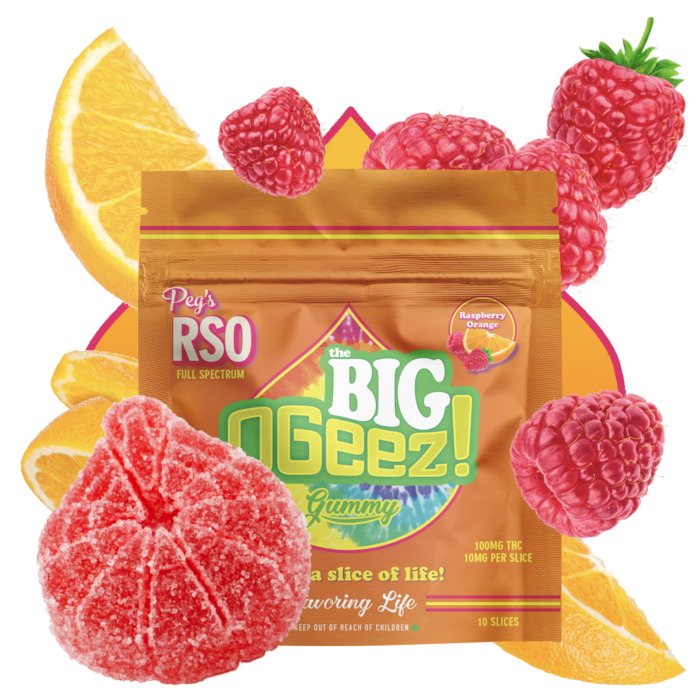 BIG - Raspberry Orange Peg's Full Spectrum RSO  OGeez!