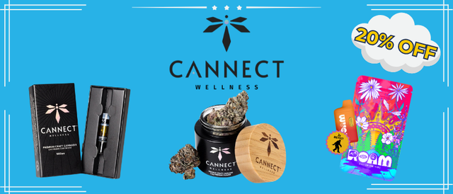 Cannabis Promo, Cannabis Sales, Cannabis Discounts, Cannabis on Sale, 20% Off Cannect Wellness
