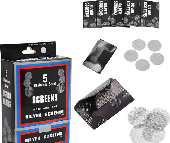 Cali Distro Pipe Screen Silver