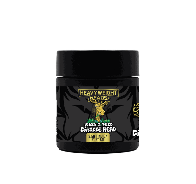 HeavyWeight Heads | Giraffe Head Flower Harvest Moon Farms