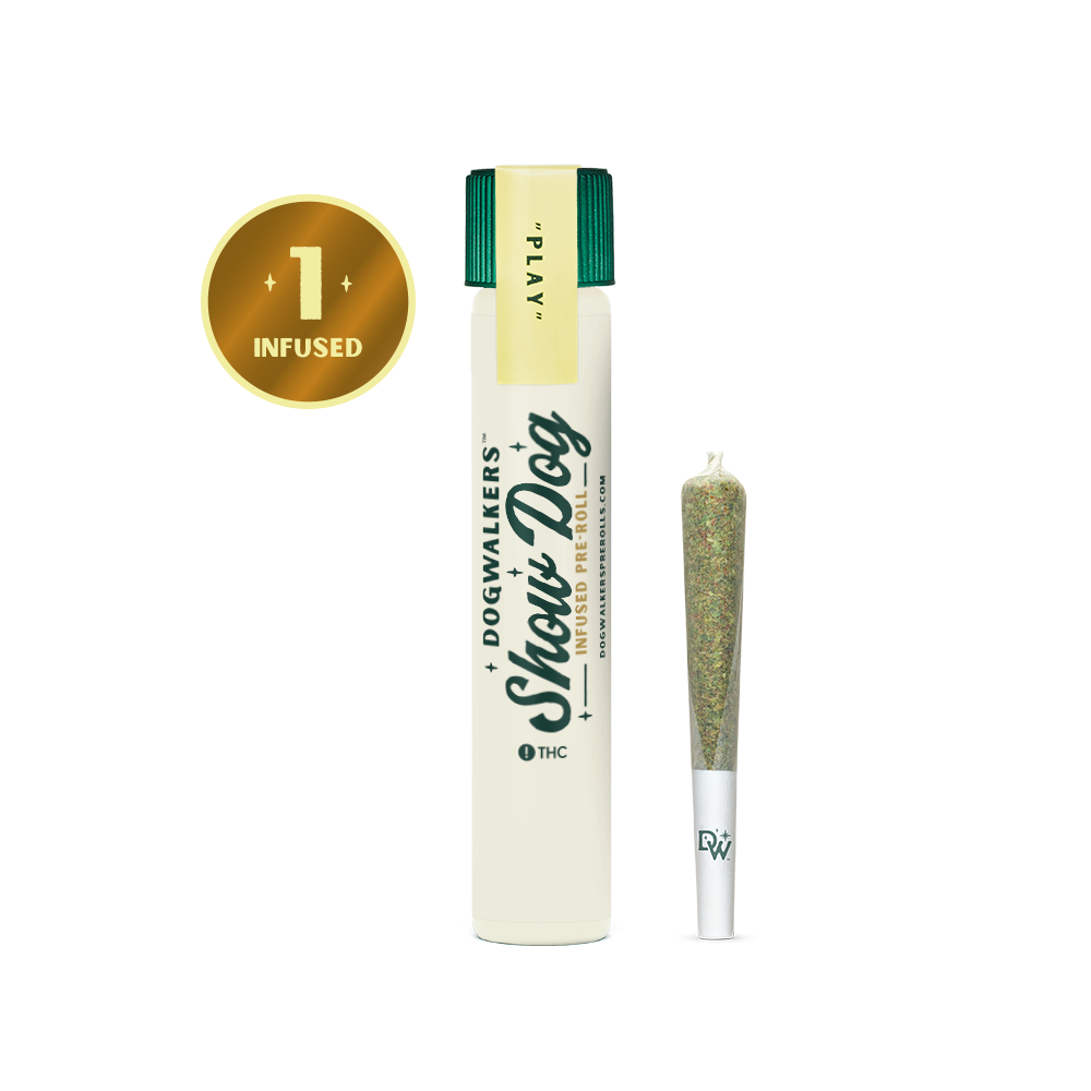 Dogwalkers - Big Dogs Jack Herer Diamond Infused Nug Roll 1g
