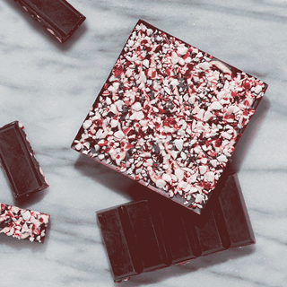Dark Chocolate Peppermint Bark Mindy's
