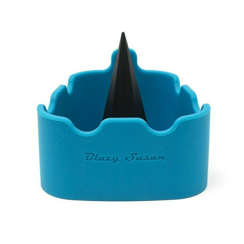 Deluxe Silicone Ashtray & Bowl Cleaner - Teal - On