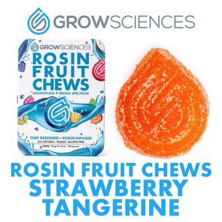 Strawberry Tangerine Rosin Fruit Grow Sciences