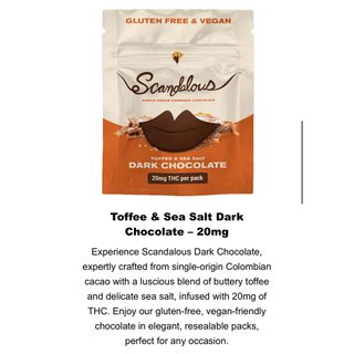 Macro Sea Salt Toffee Dark Scandalous