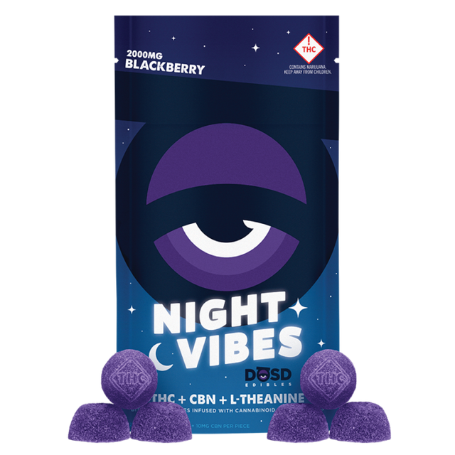 1:1 THC:CBN Blackberry Dosd