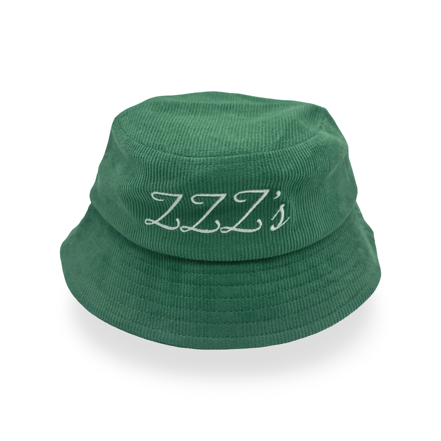 Zzz Corduroy Bucket - Green - One Size Zzz Collective