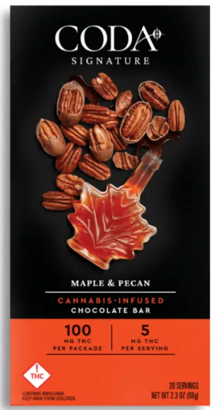 Cannabis Promo, Cannabis Sales, Cannabis Discounts, Cannabis on Sale, Coda May BOGO any flavor get a Maple & Pecan for 50%off 1