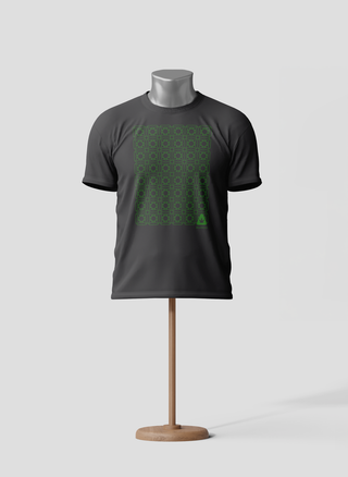 T Shirt - Grid - Grey Kentucky Alternative Care