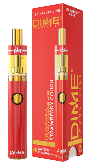 STRAWBERRY COUGH DISPOSABLE DIME INDUSTRIES