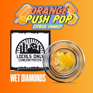 Orange Push Pop