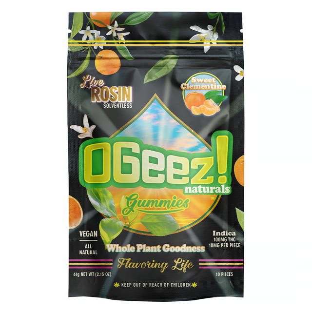 Vegan Sweet Clementine Live Rosin Ogeez