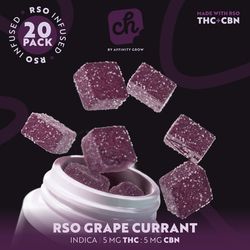 Chew RSO Grape Currant 1:1 THC:CBN Affinity