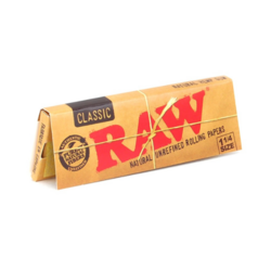 RAW Classic Rolling Papers 1-1/4" Each