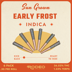 Sun Grown Early Frost Rodeo Cannabis