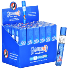 The Grateful Dead x Pulsar Glass Chillum with Buil Pulsar