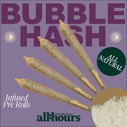 all:hours Air Headz Bubble Hash Infused Shorties 4pk