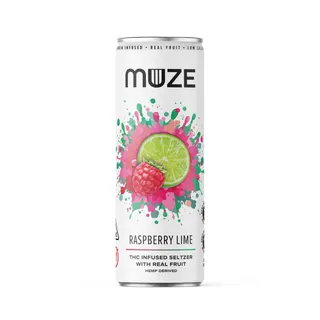 Raspberry Lime Seltzer