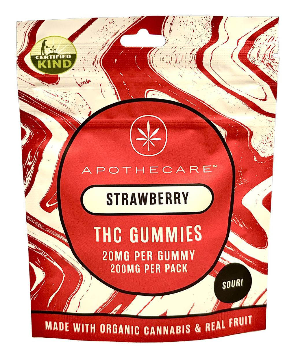 Real Fruit Sour Strawberry