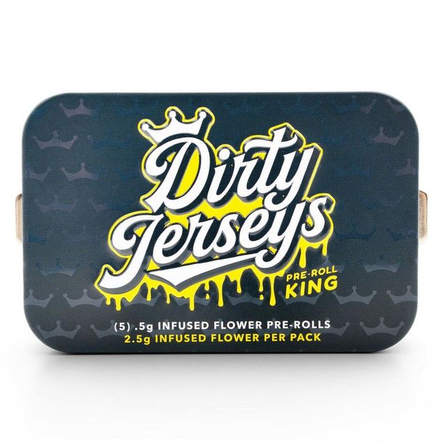 Dirty Jerseys | Jersey Boof w/ Diamonds Pre-Roll King of Jersey Dirty Jerseys | Jersey Boof w/ Diamonds Pre-Roll King of Jersey