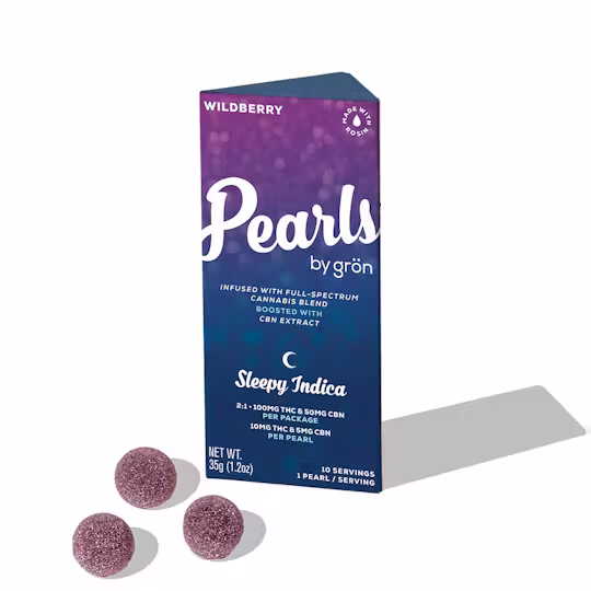 2:1 Wildberry Pearls THC/CBN Gron