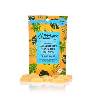 Tropical Fruit THC/CBD Smokiez
