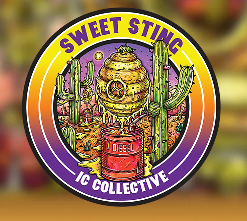 Ic Collective Sweet Sting Popcorn 28g