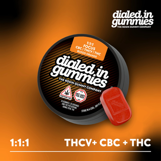 Blood Orange 1:1:1 Dialed In Gummies