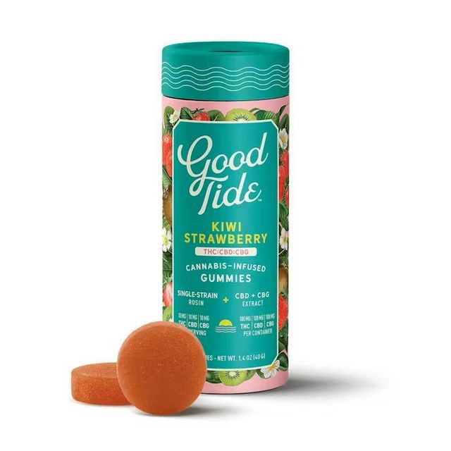Kiwi Strawberry 1:1:1 THC:CBD:CBG Good Tide