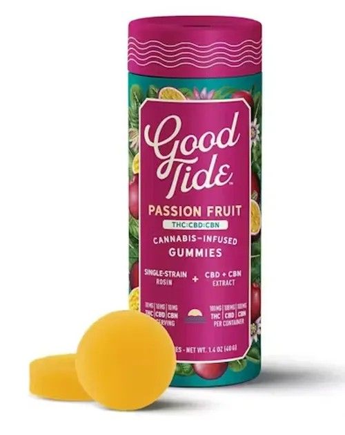 Passion Fruit 1:1:1 THC:CBD:CBN Good Tide