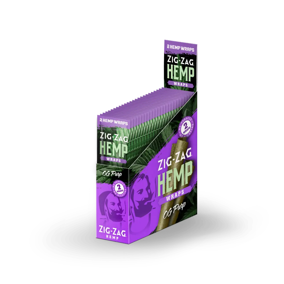 Hemp Wraps - OG Purp Zig Zag