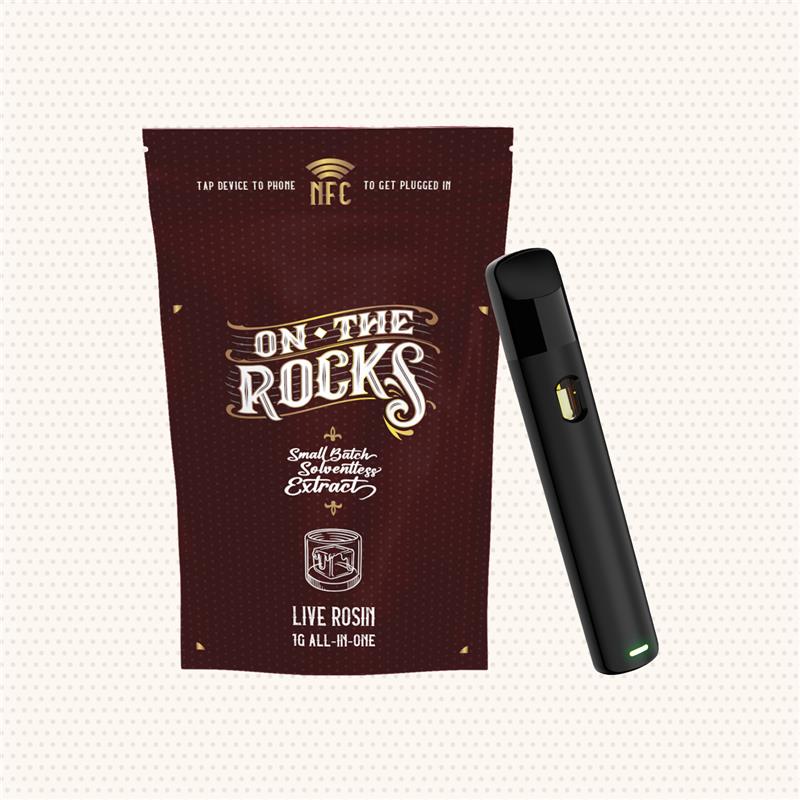 On The Rocks Original Glue Live Rosin Disposable 1g