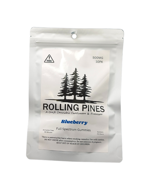 Blue Razz Resin Rolling Pines