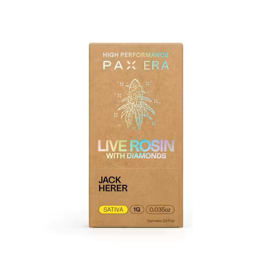Jack Herer Live Rosin With Diamonds PAX