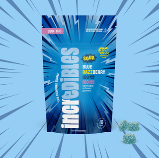 Sour Blue Razzberry inc.edibles