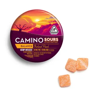 Sours Orchard Peach THC CBD 1:1