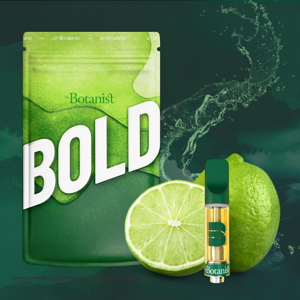 Botanist BOLD Lime Blast Distillate Cartridge 1g