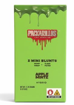 Packarillos Apple Mintz Infused Pre-Rolls 0.75g | 3 pack