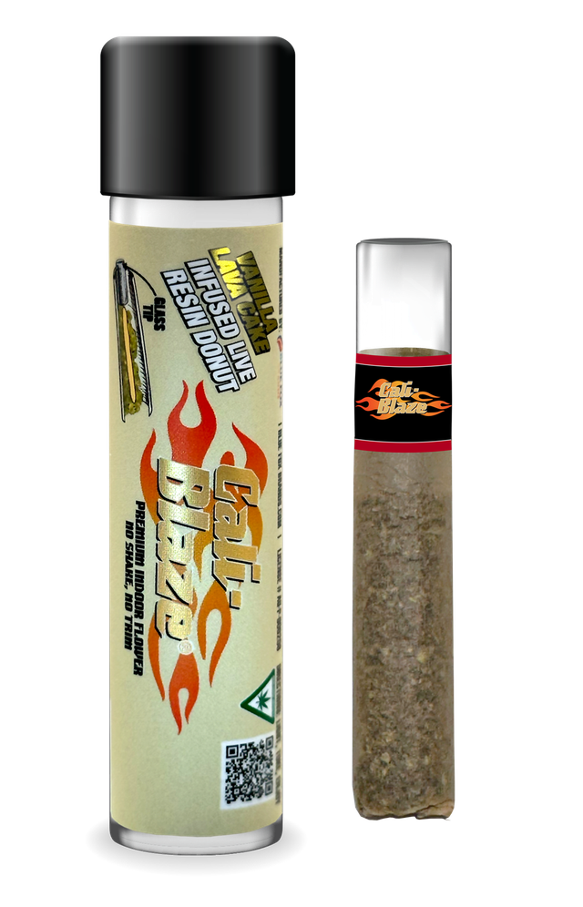 Vanilla Lava Cake 1.2G Donut Infused Pre-Roll Cali-Blaze