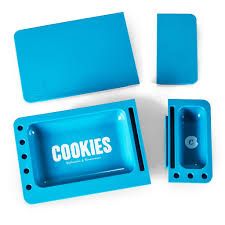 V3 Rolling Tray - Cookies Blue - One Size Cookies Merch