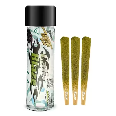 Baja Blaze Tarantula 3 Pack Infused Pre-Rolls Cali-Blaze