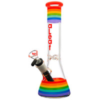 aLeaf Pride Glass Beaker Water Pipe
