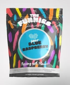 Sour Blue Raspberry The Funnies Sour Blue Raspberry The Funnies