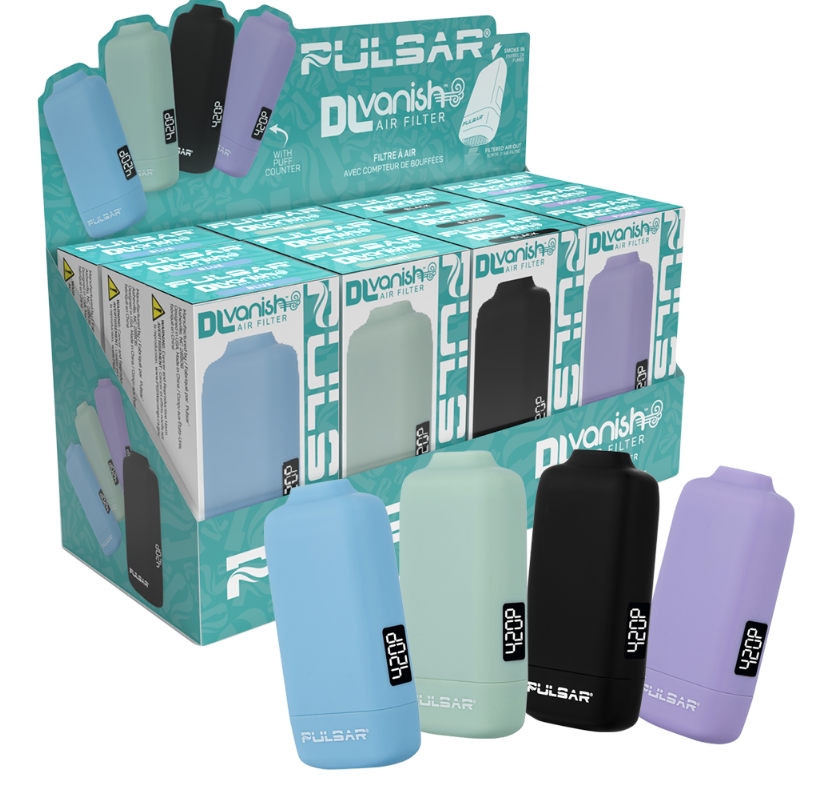 DL Vanish Personal Air Filter Puff Counter